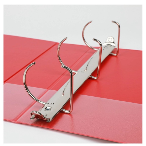 Two Durable View red binders by Pen Gear NWT - Picture 3 of 12